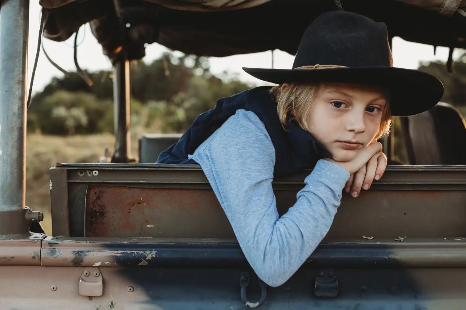 Son Jack at the Farm Byron Bay